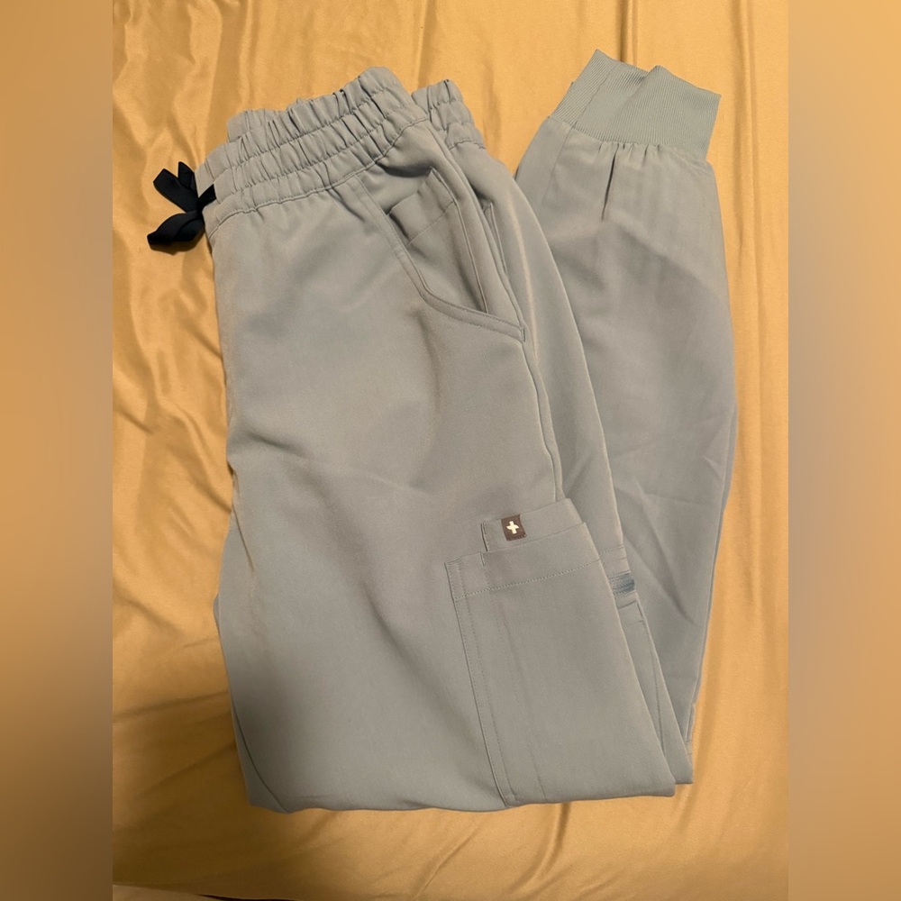 Figs Gray Track Pants & Joggers